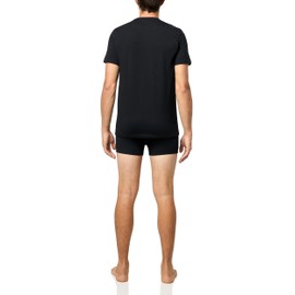 GUESS Men's Tee+Trunk Pack, Jet Black