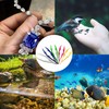 5 Pcs Reptiles Feeding Tweezers,Practical Pointed Plastic Tweezers,Anti-Slip Feeding Tweezer