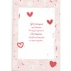 Romantic Valentine's Day Card for Girlfriend, Extra Large 30.5 x