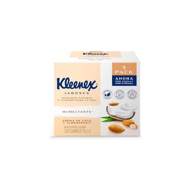 Humectante con Crema de Coco y Almendras, Suavidad Natural, Libre
