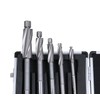 Accusize Industrial Tools 7 Pc'' H.S.S. Solid Capscrew Counterbore Set