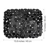 2 Pcs Sink Mat Pebble 15.8 x 12in PVC Kitchen