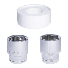 Corro-Protec Powered Anode Rod Installation Kit with Teflon Tape, 1-1/16 Socket, and 1-3/16 Socket - Essential Tool Kit for Easy and Secure Installation