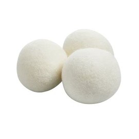 3 Lakeland All-Natural Wool Dryer Balls – Reduce Drying Time & Wrinkles Soften Clothes Naturally