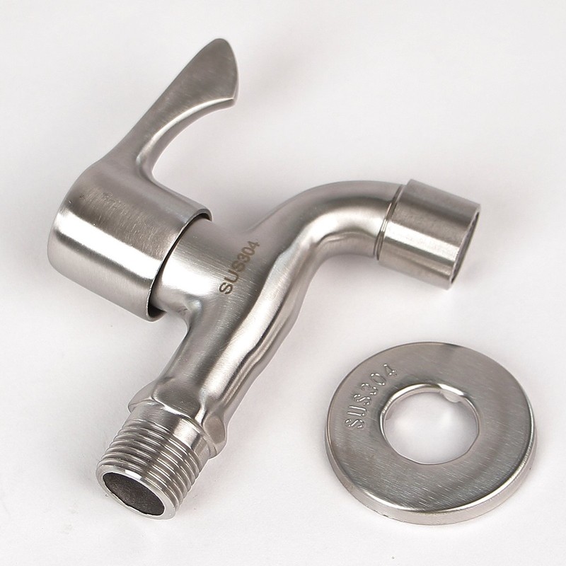 Tap Cast Stainless Steel 304 Outlet Tap Tap 1/2 Inch