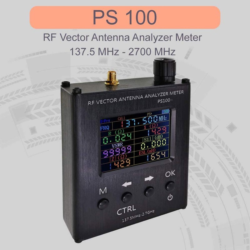 RF Antenna Analyzer 137.5MHz To 2.7GHz UV Impedance Reactance SWR