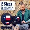 Sticky Expressions | 8 Pcs Texas Flag Sticker – Two