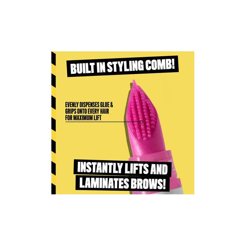 NYX Professional Makeup The Brow Glue Crazy Lift 01