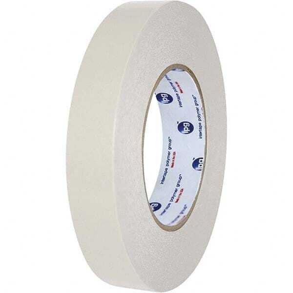 Intertape DCT101A004855 White Double-Sided Tape: 48mm Wide x 55m Long