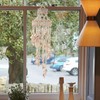 Toddmomy Shell Wind Chime Hanging Ornament 24 Inch Nautical Home