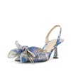 Betsey Johnson Women's Kelli Pump, Blue Floral, 9.5