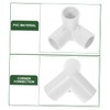 Uonlytech 10 Piezas codo de tubería de agua conector de
