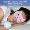 VerteLife Sleep Mask, Soft Lint Eye Mask, Travel Nap Blindfold,
