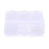 diyhub 690 PCS Silicone Earring Backs 5 Styles Clear Soft
