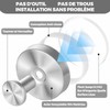 Pack of 4 Towel Rails No Drilling Suction Cup Hooks