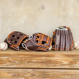 Marucci Krewe Serie de Guantes de béisbol Tipo M, 45A3 de 12 Pulgadas, Lanzamiento de Mano Derecha