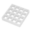 1:12 Dollhouse 16 Grid Display Shelf Miniature Wooden Storage Rack