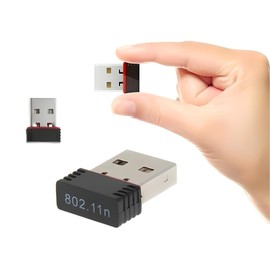 Wifi Dongle, Mini Wireless Network USB Wifi Adapter Nano USB Bluetooth Adapter Bluetooth Dongle/Receiver for PC Desktop Laptop, Support Windows XP/VISTA/WN7/WIN8/MAC/LINUX