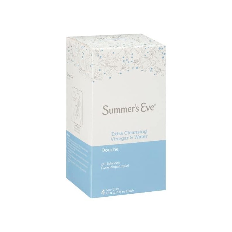 Summer's Eve Douche, Extra Cleansing Vinegar and Water, 4.5 Fl