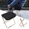 Aluminum Alloy Folding Stool Outdoor Camping Fishing Hiking BBQ Portable