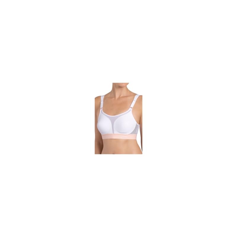 Triaction Extreme Lite N EX Women's Sports Bra, Non-Wired, White,