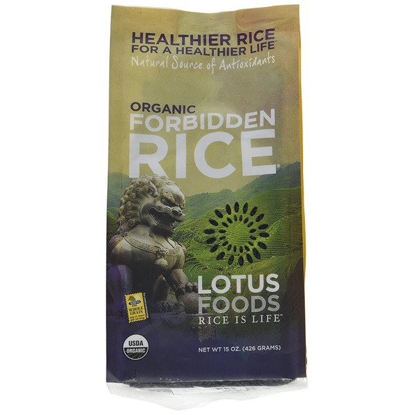 Lotus Foods, Organic Forbidden Rice, 15oz