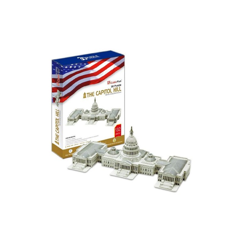 3D立体パズル 合衆国議会議事堂