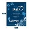 Dad Blanket Gift for Fathers Day Christmas Valentine Dad Birthday