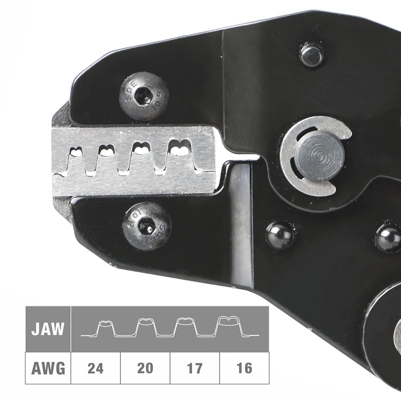 iCrimp SN-58B 0.25-1.5MM², AWG24-16 Non-insulated Crimper for Dupont Jumper Wire