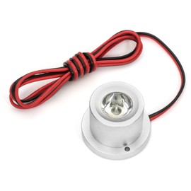 Oznium High Intensity LED Spotlight (Silver Housing, Warm White LED)