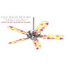 Triangles Warm - Ceiling Fan Skin Kit fits most 42