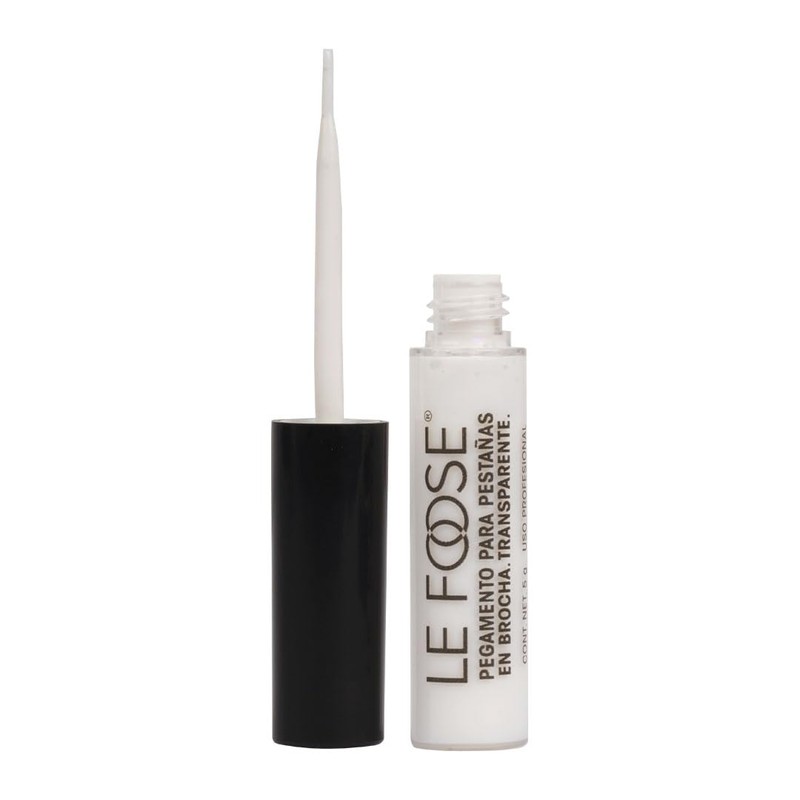 Pegamento Transparente Para Pestaña En Brocha Le Foose 5g