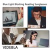 VIDEBLA 5 Pack Blue Light Blocking Reading Glasses,Spring Hinge Computer