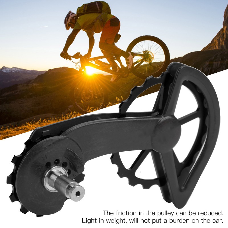 Metal and Ceramic Uncoated Bicycle Pulley Rear Derailleur Guide Wheel
