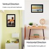 Fisnish 11x17 Picture Frame Set of 5, Black Poster Frame