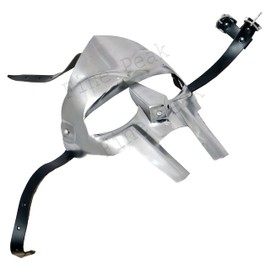 Fine Peak Mf Doom Mask Roman Gladiator Helmet Face Mask MF Doom Medieval Viking MASK Roman Gladiator Helmet Face Mask MF Doom Viking MASK Silver