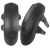 Motorcycle Rear Mudguard ABS Metal Black Tire Splash Guard Universal