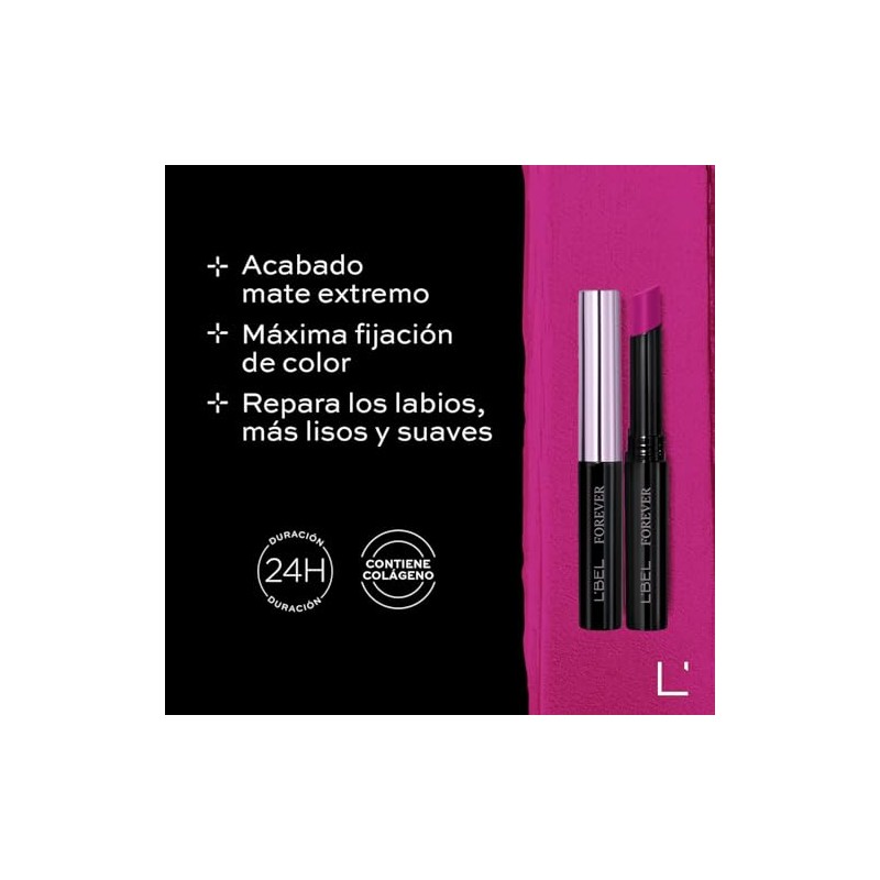 L´Bel L'BEL - Labial Forever Barra - Berry