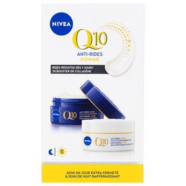 Nivea Q10 Anti-Wrinkle Facial Routine Set Day Care and Power Night Care