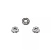FAS (50) 8-32 Stainless Steel Serrated Flange Nuts 304 Stainless