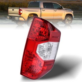 Nakuuly Tail Light Compatible With Toyota Tundra 2014-2021 Pickup Right Passenger Side Taillight Rear Brake Lamp Assembly without Bulb Replace# 81550-0C100