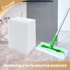 KMAKII Dry Dusting Cloths,Dry Sweeping Cloths,Dry Mop Refills Sweeper Disposable