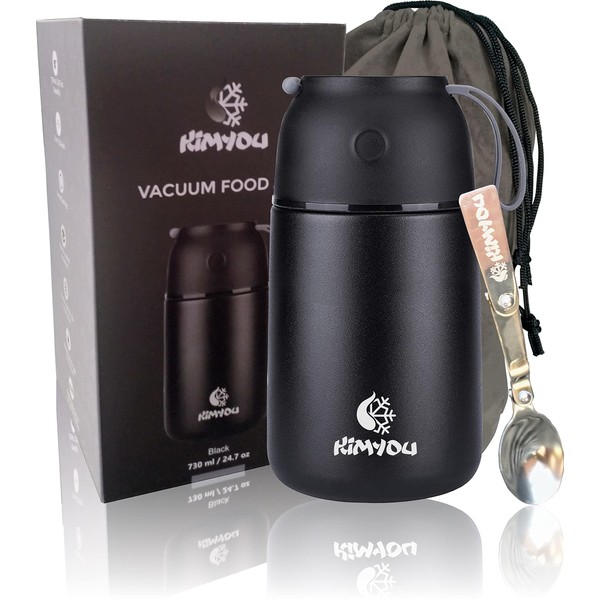 Kimyou food flask 730 ml | Premium Stainless Steel Vacuum