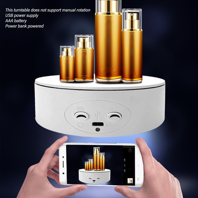 360 Degree Rotating Display Stand 5kg Maximum Load Automatic Electric