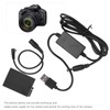 LPE8 Dummy Battery DC Coupler Power Adapter with USB Drive