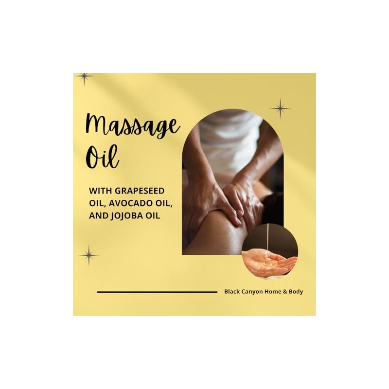 Black Canyon Home and Body Black Canyon Elderberry Scented Massage