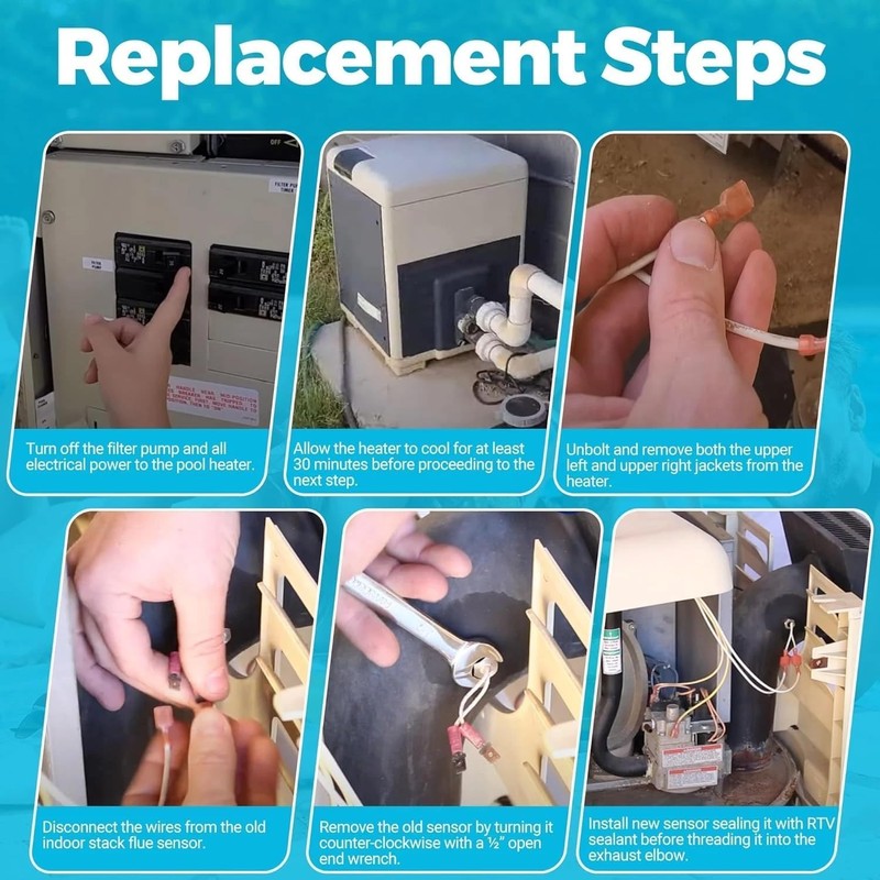 KEYOPO Upgraded Model of The Stack Flue Sensor 42002-0024S with