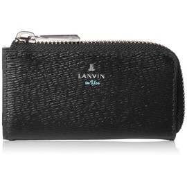 Lanvin On Blue 579602 Key Case, Zipper, Wagram Accessory, Black