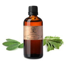  Sage Essential Oil - 100% Pure Aromatherapy Grade Essential Oil by Nature's Note Organics - 4 Fl Oz