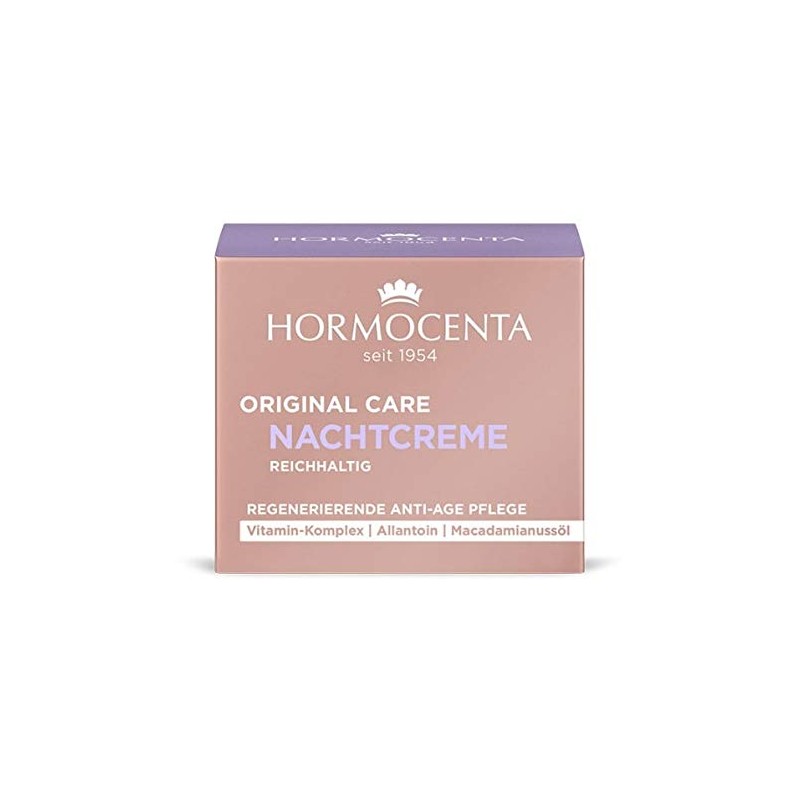 HORMOCENTA Night Cream - Anti-Age Night Cream for Demanding, Mature